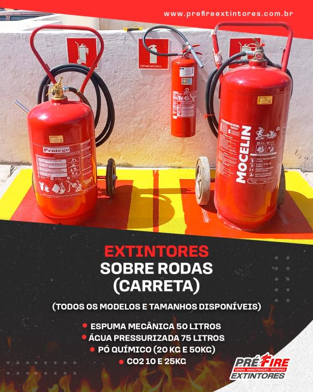 Extintores Sobre Rodas (Carreta)